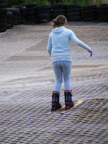 Skiing